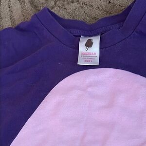 Icecream Kids Tee in Purple and Pink